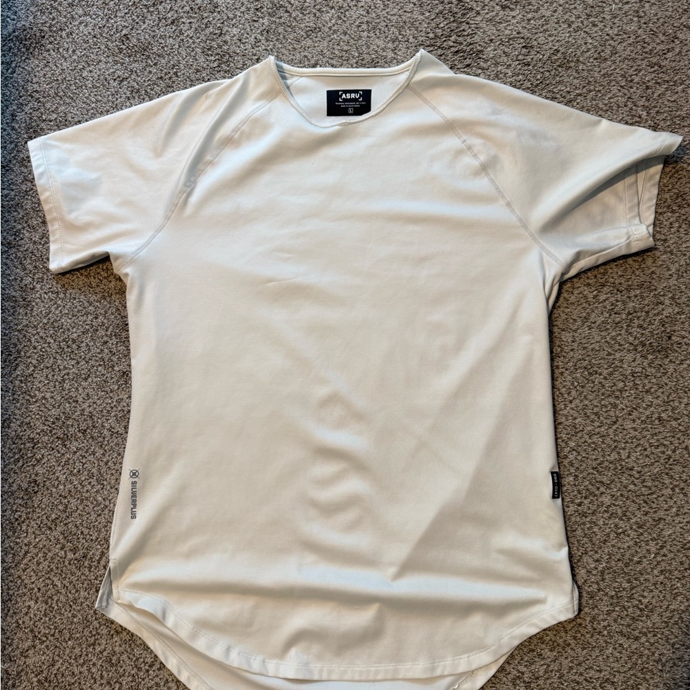 ASRV SilverPlus Tee White/Cream